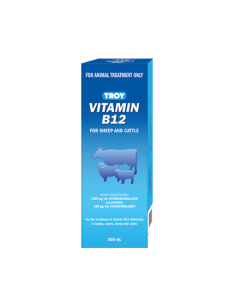 Troy Vitamin B12 injection for sheep and cattle 500mL
