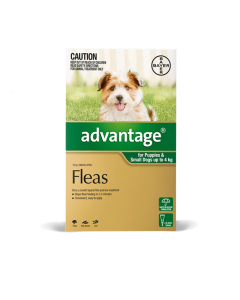 Advantage Puppy & Dog Small Up To 10lbs Green