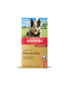 K9 Advantix Dog Large 21 - 55lbs Red