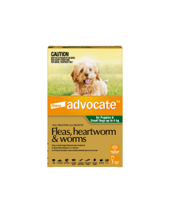 Advocate Puppy & Dog Small Up To 9lbs Green