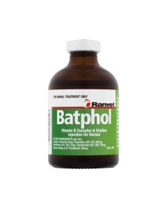 Batpol vitamin b complex and choline for horses 50ml