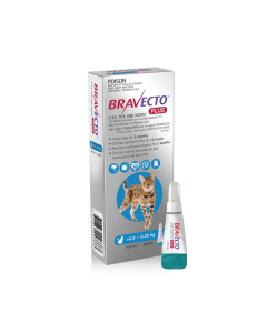 Bravecto Plus Cat 6.2 - 13.7lbs Blue