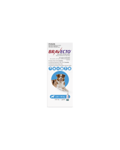 Bravecto Spot On Dog Large 20-40kg Blue 1 Pack 