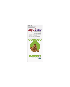 Bravecto Spot On Dog Medium 10-20kg Green 1 Pack