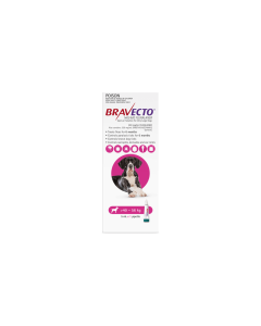 Bravecto Spot On Dog Very Large 40-56kg Pink 1 Pack