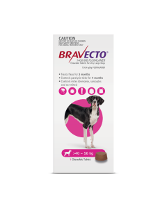 Bravecto Chewables Dog Extra Large 40-56kg Purple