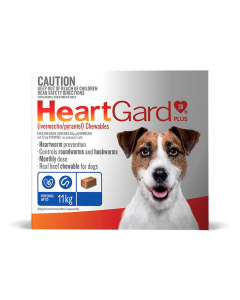 HeartGard Plus Dog Small Up To 11kg Blue