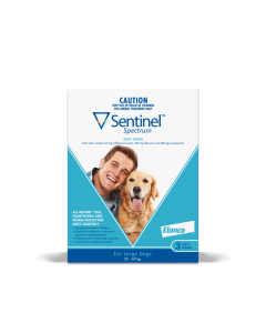 Sentinel Spectrum Dog Large 44.1 - 88lbs Blue