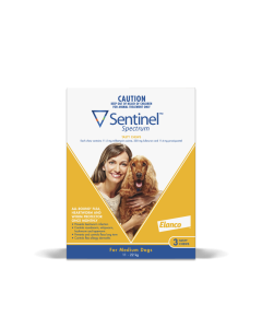 Sentinel Spectrum Dog Medium 22.1 - 44lbs Yellow