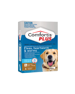 Comfortis Plus Dog Extra Large 60.1 - 120lbs Brown