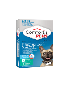 Comfortis Plus Dog Medium 20.1 - 40lbs Green
