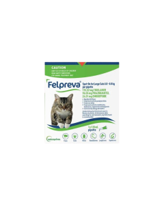 Felpreva Spot On Cat Large 11-17lbs Green