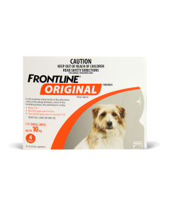 Frontline Original Dog Small Up To 22lbs Orange 4 Pack