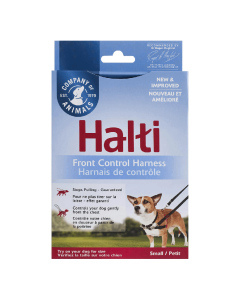 Halti Front Control Harness Black/Red Small