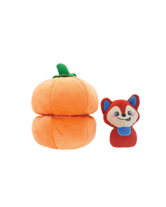 HugSmart Puzzle Hunter Fruity Critterz Pumpkin Dog Toy