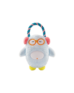HugSmart Rope Funz Melody Bros Penguin Dog Toy