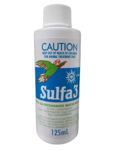 Inca Sulfa 3 Cage Birds Treatment Solution 125 ml