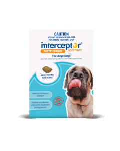 Interceptor Spectrum Dog Large 44 - 99lbs Blue