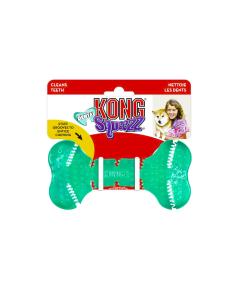 KONG Squeezz Dental Bone Dog Toy