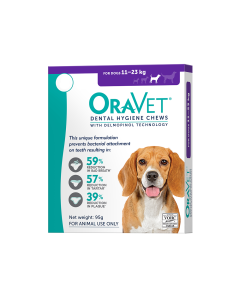 Oravet Dental Chews Dog Medium
