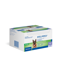 Milpro Broad Spectrum Allwormer Dog 11 - 55lbs 48 Tablets