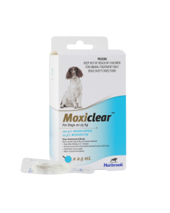 Moxiclear Dog 22 - 55lbs Blue
