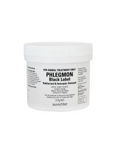 Phlegmon Black Label Rubifacient & Antiseptic Ointment Horse & Dog 210g