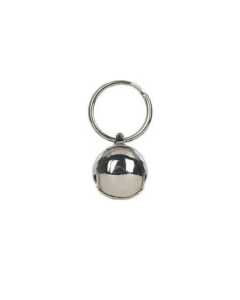 Cat Bell - Brass Bell Silver 14mm Single