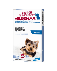 Milbemax Allwormer Dog Small 1.1 - 11lbs