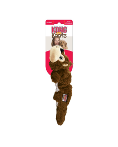 KONG Scrunch Knots Squirrel Dog Toy
