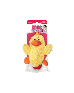 KONG Dr. Noyz Plush Duck Dog Toy Small