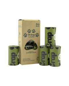 Oh Crap Compostable Poop Bags 4 Pack