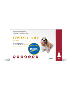 Revolution Dog Medium 20.1 - 40lbs Red