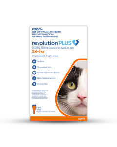 Revolution Plus Medium Cats 5.6 - 11lbs Orange