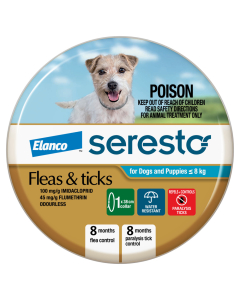 Seresto Collar Dog & Puppy Under 18lbs