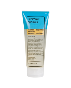 FuzzYard Naturals 2-in-1 Dog Shampoo + Conditioner 220mL