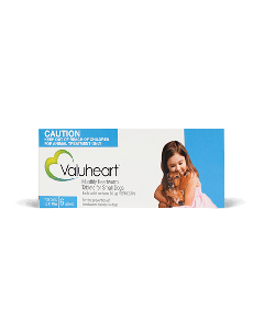 Valuheart Heartworm Tablets Small Dogs up to 22lbs Blue 6 Pack