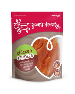 Yours Droolly Chicken Tenders Dog Treats 500g