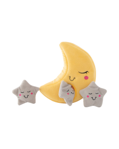 ZippyPaws Zippy Burrow Moon & Stars Dog Toy