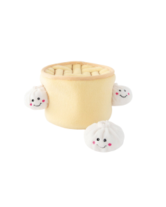 ZippyPaws Zippy Burrow Soup Dumplings Squeaker Dog Toy