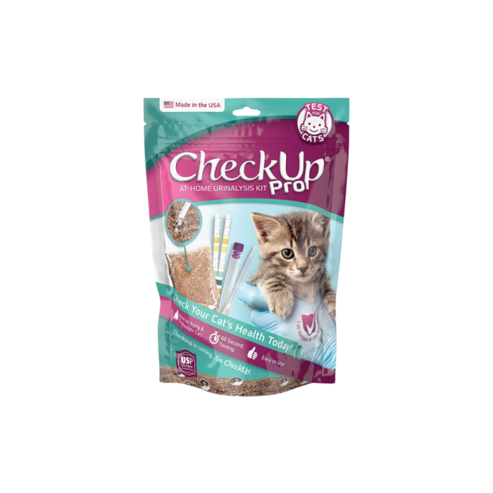 CheckUp Cat Pro Wellness Test Hydrophobic Litter 900g with 2 x 10
