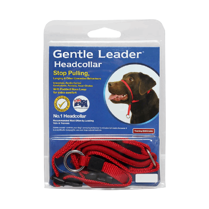 Gentle Leader Head Collar Red