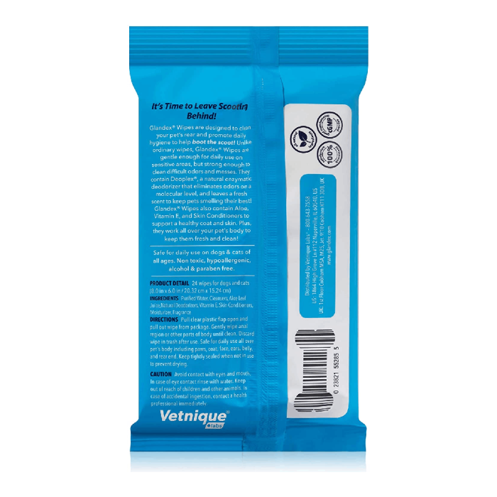 Glandex wipes hot sale