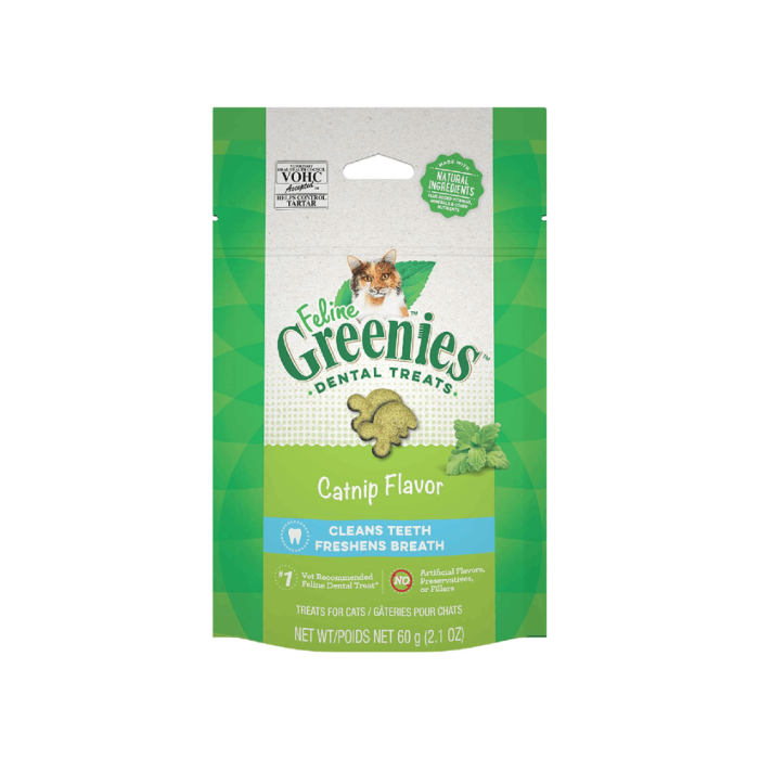 Greenies Dental Treats Cat Catnip Flavour CanadaVet