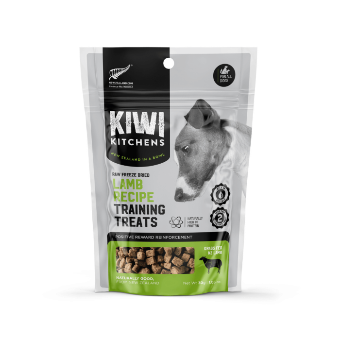 Kiwi Kitchens Raw Freeze Dried Lamb Recipe Training Treats for