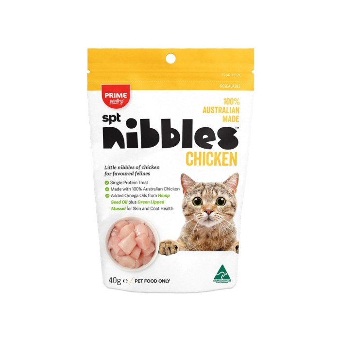 Prime Pantry Cat Nibbles Chicken Treats 40g CanadaVet