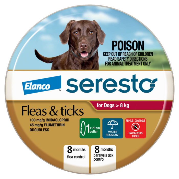 Seresto Collar Dog & Puppy Over 18lbs CanadaVet