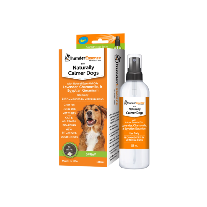 Thunderease calming spray for dogs 2025