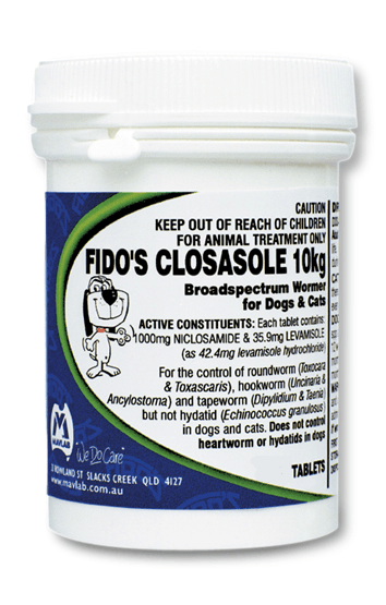 Fidos all wormer tablets best sale