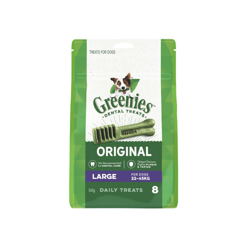 Greenies Dental Treats Dog Original 340g CanadaVet